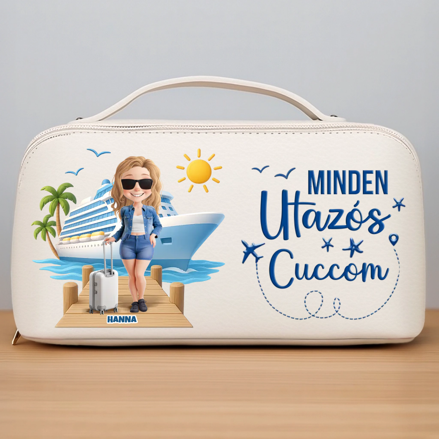 Személyre Szabható Nyári Utazós Neszeszer